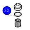 Oil Filter, Complete With Cap  SAAB 12605565