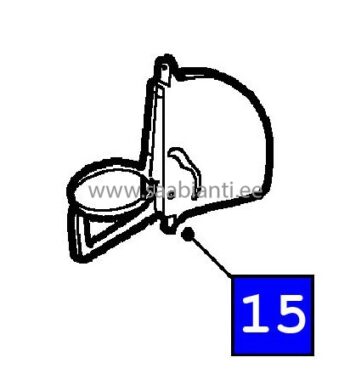 thumbnail image 2 of Genuine SAAB Front Bonnet Emblem / Badge – 9-3 & 9-5 – OEM 12844161 2 of 6