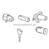 Lock Cylinder Kit  SAAB 4767547