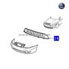Reinforcement For Center Grille In The Front Bumper, Aero  SAAB 5491576