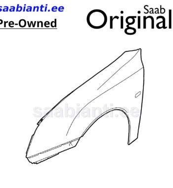 Front Fender / Wing, Left Side SAAB 12769230 (Pre-Owned)