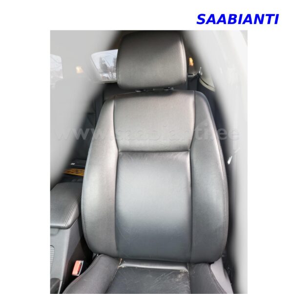 Leftt Front Seat B02 (black) Leather-SaabiAnti