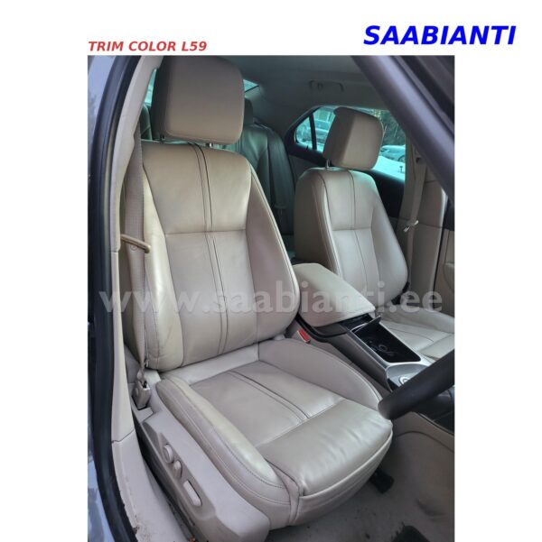 Right Front Seat L59 (Light Neutral Leather)-SaabiAnti