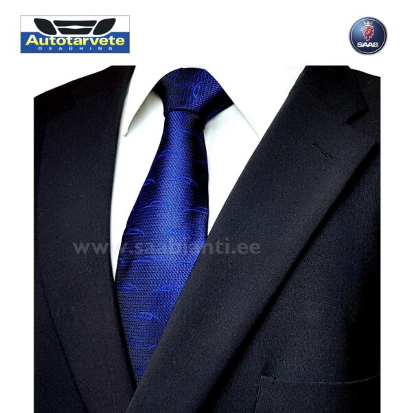 The Single-Necktie, Royal-Blue SAAB-Classic-SaabiAnti