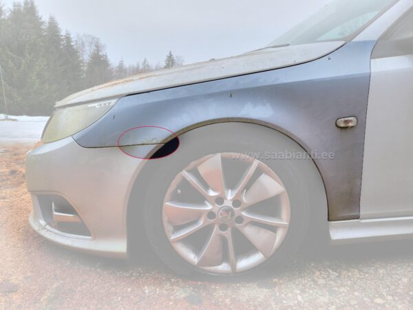 Vasak esitiib SAAB 9-3NG 12769231 kasutatud